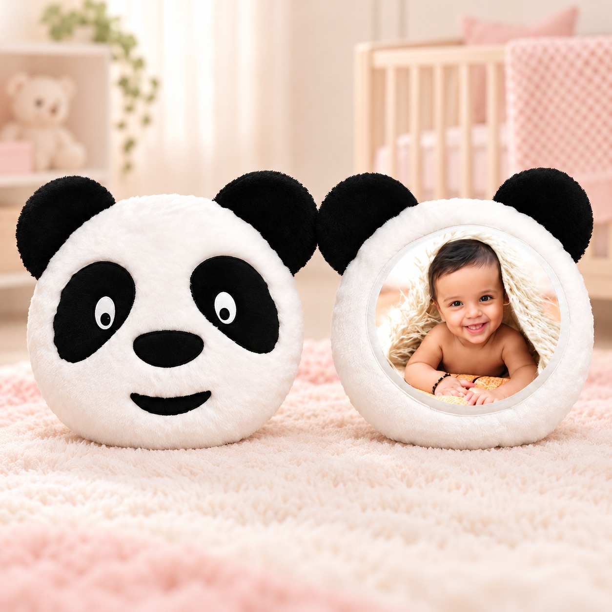 PL15 Panda Pillow 16x16